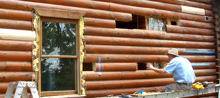 Log Home Repair Wilkinson County, Georgia